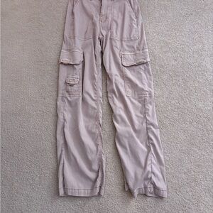 American Eagle Outfitters Light Beige Cargo Pants